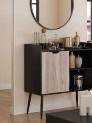 Dorel Home Black Europe Copley Bar Cabinet - Image 3 of 4