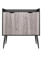 Dorel Home Black Europe Copley Bar Cabinet - Image 4 of 4