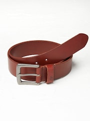 FatFace Tan Brown Italian Leather Belt - Image 1 of 2