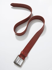 FatFace Tan Brown Italian Leather Belt - Image 2 of 2