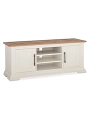 Bentley Designs White Two Tone TV Unit - Image 2 of 3