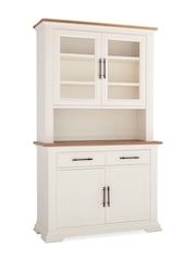 Bentley Designs White Belgrave Glazed Dresser - Image 3 of 4