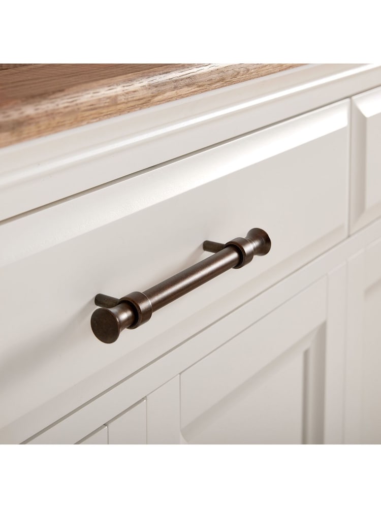 Bentley Designs White Two Tone Sideboards - Image 2 of 4