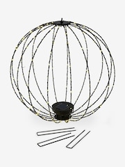 Black Sparkle Ball Solar Light Outdoor Light - Image 7 of 11
