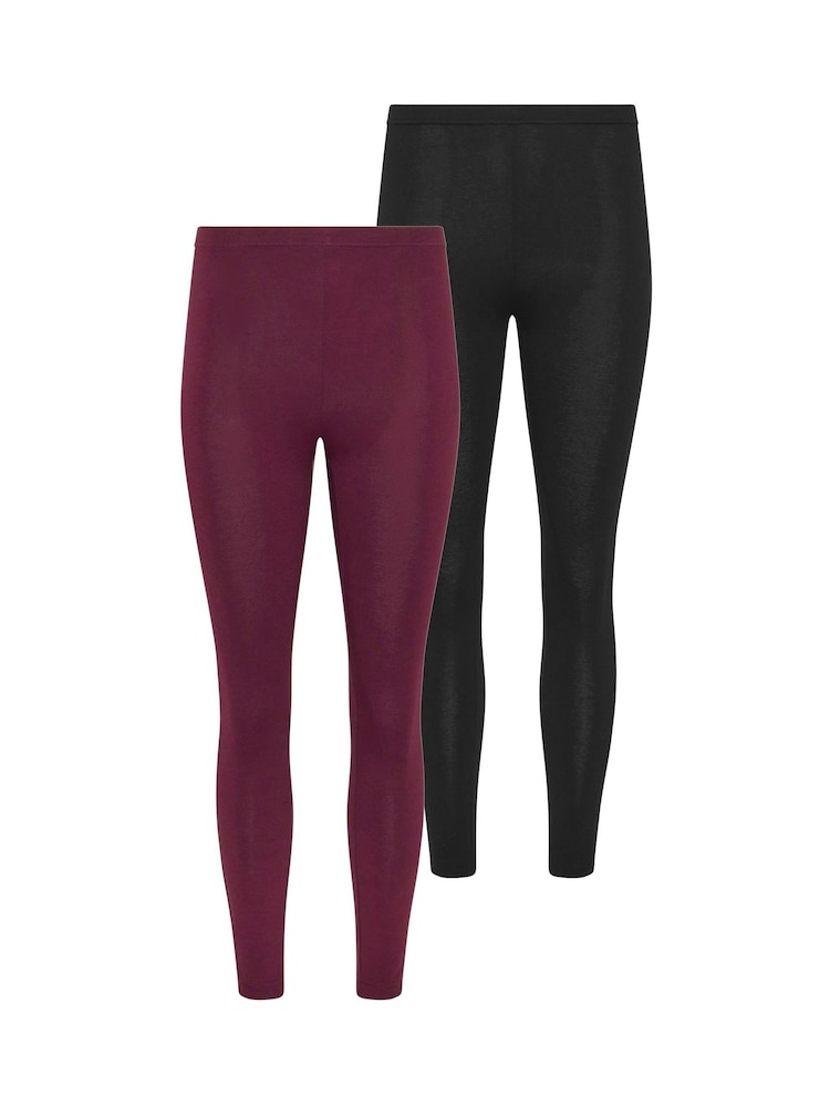 PixieGirl Petite Red Leggings 2 Pack - Image 1 of 3 PixieGirl Petite Red Leggings 2 Pack - Image 1 of 3
