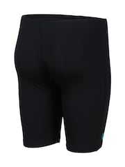 Arena Boys Black Swim Jammer Graphic Swim Shorts - Image 6 of 7