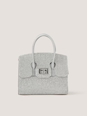 Monsoon Silver Clara Rainbow Diamanté Bag - Image 1 of 4