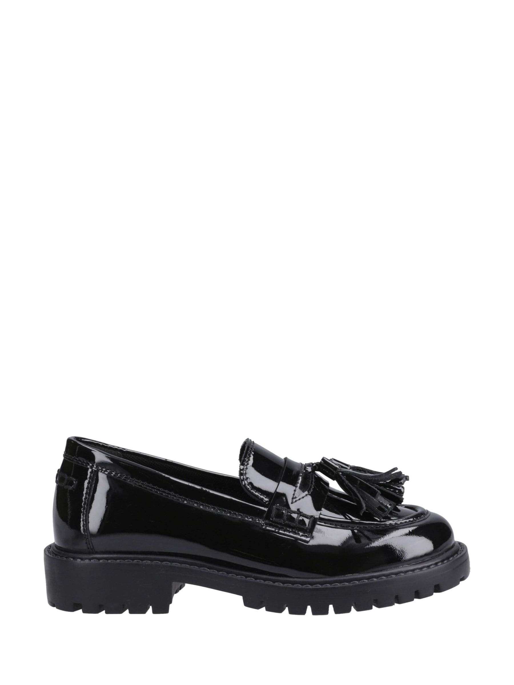 Hush Puppies Abigail Patent Senior Shoe - Black - Size 7 (41) - Image 6