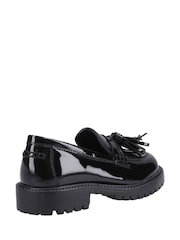 Hush Puppies Black Abigail Patent Senior School Shoes - Image 2 of 4