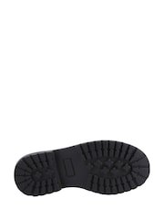 Hush Puppies Black Abigail Patent Senior School Shoes - Image 4 of 4