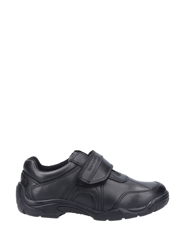 Hush Puppies Black Arlo Junior School Shoes - Image 1 of 4 Hush Puppies Black Arlo Junior School Shoes - Image 1 of 4
