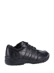 Hush Puppies Black Jezza2 Senior School Shoes - Image 2 of 4