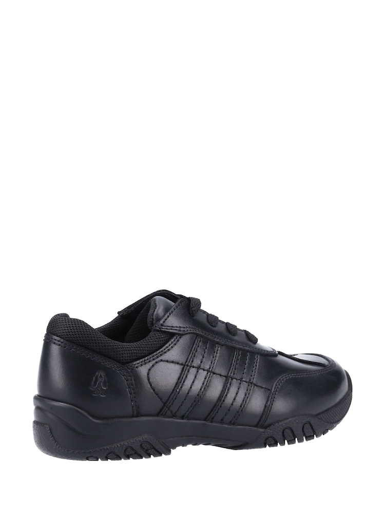 Hush Puppies Black Jezza2 Senior School Shoes - Image 2 of 4