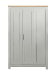 Birlea Grey Highgate Tripe Wardrobe - Image 5 of 7
