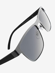 Gun Metal Retro Polarised Sunglasses - Image 4 of 5