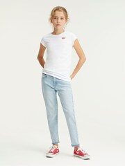 Levi's® Light Blue Mini Mom Denim Jeans - Image 1 of 10