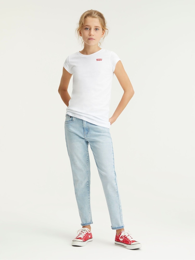 Levi's® Light Blue Mini Mom Denim Jeans - Image 1 of 10