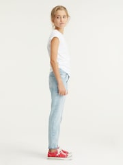 Levi's® Light Blue Mini Mom Denim Jeans - Image 4 of 10