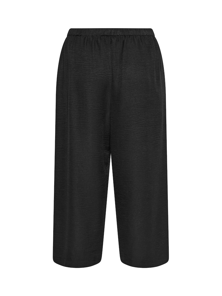 Negro - Pantalones de conjunto con pernera ancha de Yours Curve - Imagen 6 de 6 Negro - Pantalones de conjunto con pernera ancha de Yours Curve - Imagen 6 de 6