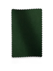 Emerald Green Soft Velvet Upholstery Swatch - Image 1 of 1