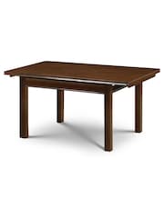 Julian Bowen Mahogany Brown Canterbury Extending 6 Seater Dining Table - Image 2 of 2
