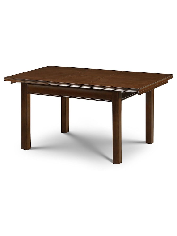 Julian Bowen Mahogany Brown Canterbury Extending 6 Seater Dining Table - Image 2 of 2