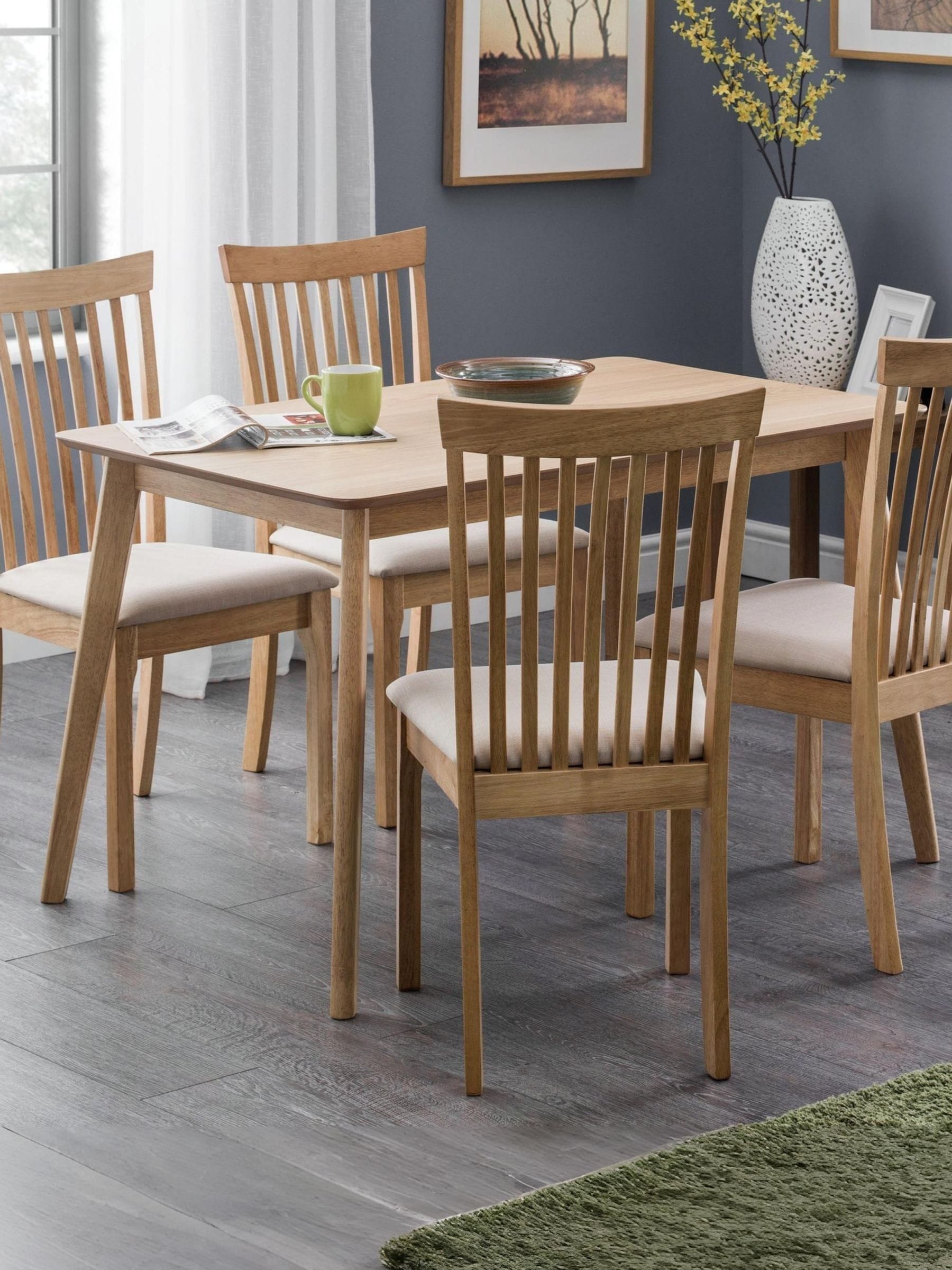 Julian Bowen Boden Table - Oak - Image 7