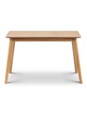 Julian Bowen Brown Boden 6 Seater Dining Table - Image 3 of 4