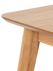 Julian Bowen Brown Boden 6 Seater Dining Table - Image 4 of 4