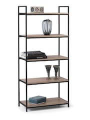Julian Bowen Brown Tribeca Tall Bookcase - Image 1 of 2