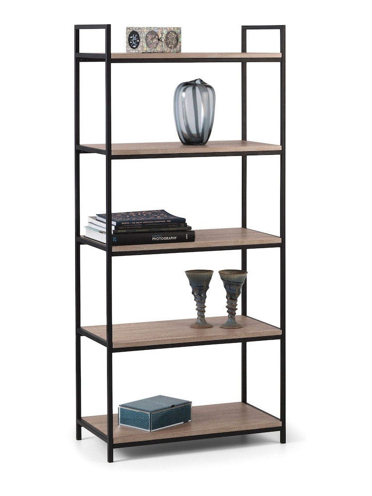Julian Bowen Brown Tribeca Tall Bookcase - Image 1 of 2