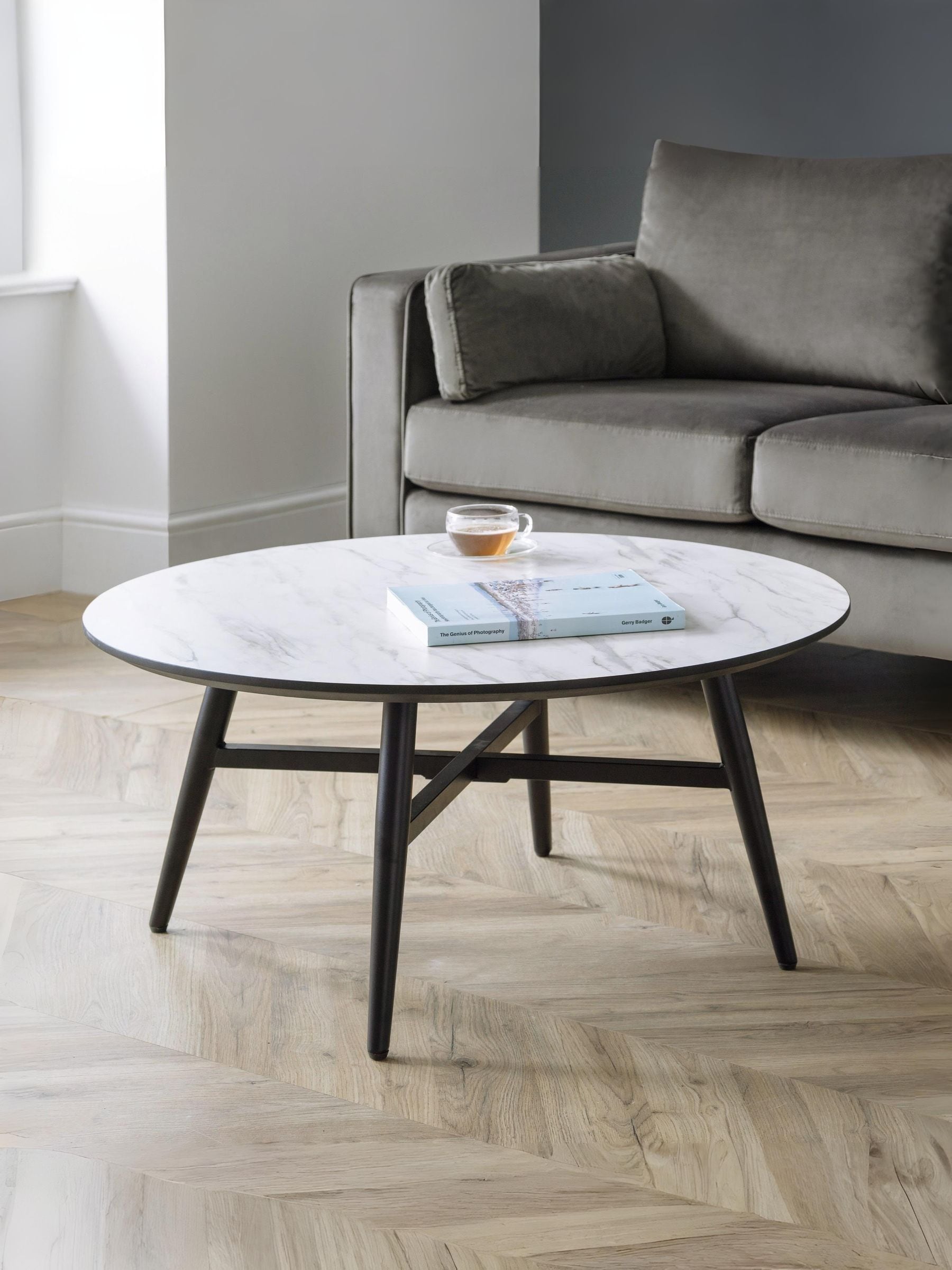 Julian Bowen Firenze Marble Effect Coffee Table - Image 7