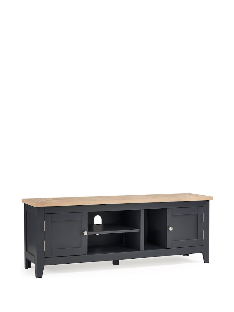 Julian Bowen Grey Bordeaux TV Stand - Image 2 of 4