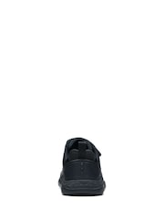 Clarks Black Multi Fit Leather Steggy Stride Shoes - Image 7 of 8