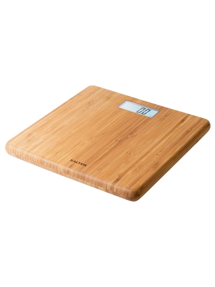 Salter Natural Wood Electronic Bathroom Scales - Image 2 of 4