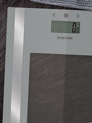 Salter Silver Ultra Slim Glass Analyser Scales - Image 1 of 4