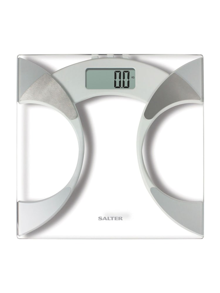 Salter White Ultra Slim Glass Analyser Scales - Image 2 of 4