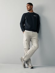 Berghaus Black Black Logo Crew Sweatshirt - Image 2 of 5