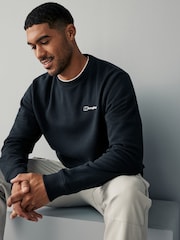 Berghaus Black Black Logo Crew Sweatshirt - Image 4 of 5