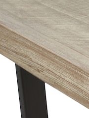 Pacific Brown Marca Acacia Wood 6 Seater Dining Table - Image 3 of 4