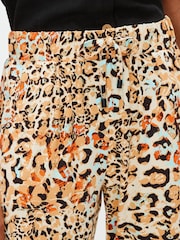 Orange Animal Jersey Joggers - Image 4 of 5