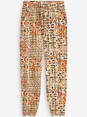 Orange Animal Jersey Joggers - Image 5 of 5
