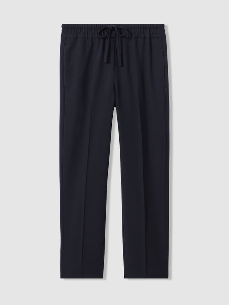 Bleumarin - Pantaloni fără închidere Reiss Hailey - Image 2 of 6