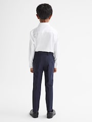 Reiss White Remote Senior Slim Fit Formal Shirt - Image 4 of 5