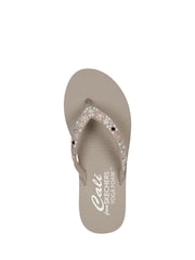 Skechers Natural Womens Meditation Dancing Daisy Sandals - Image 5 of 5