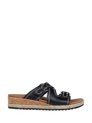 Skechers Black Breezie Spring Is Calling Womens Sandals - Image 1 of 5