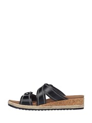 Skechers Black Breezie Spring Is Calling Womens Sandals - Image 2 of 5