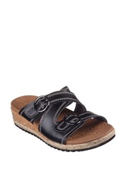 Skechers Black Breezie Spring Is Calling Womens Sandals - Image 3 of 5