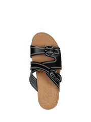 Skechers Black Breezie Spring Is Calling Womens Sandals - Image 4 of 5