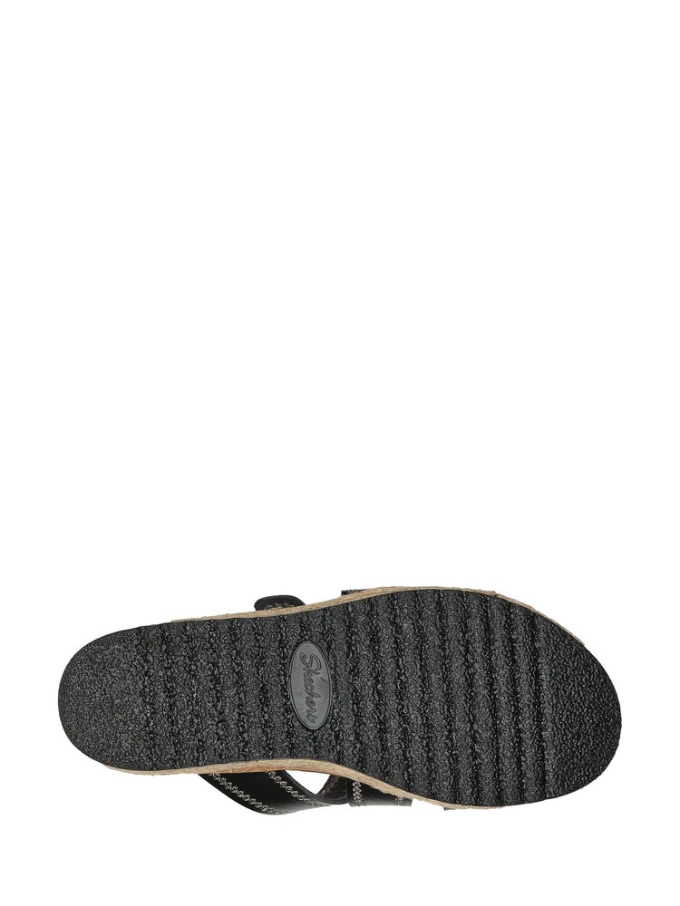 Skechers Black Breezie Spring Is Calling Womens Sandals - Image 5 of 5